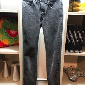 Levi's Straight Leg Black  Women's Jeans